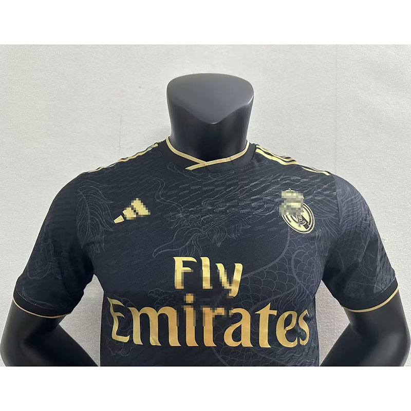 Camiseta 2023/2024 Real Madrid Negro (EDICIÓN JUGADOR)